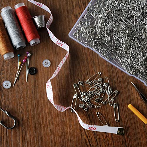 2000 Pieces Silver Safety Pins (2000 Count)