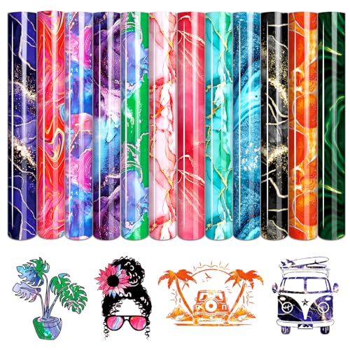 Marble Watercolor Heat Transfer Vinyl