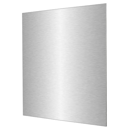 6 Pack 5052 Aluminum Sheet Metal 12 x 12 x 1/64 (0.02”) Inch Thin Flat Plain Aluminum Plate Panel Covered with Protective Film, Heat Treatable Aluminum Sheet for Crafting Industry Welding