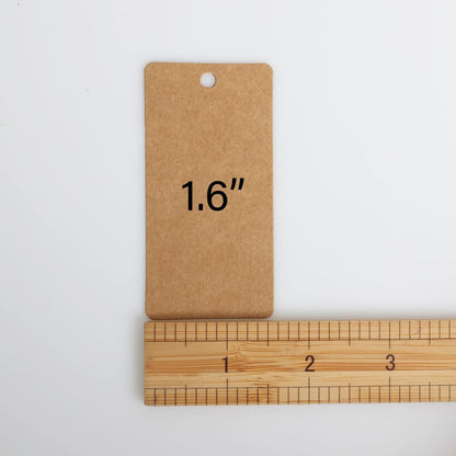 200pcs Kraft Paper Gift Tags with String, Price Tags, Display Label for DIY Project,Gifts Arts and Crafts Wedding Holiday (Brown)