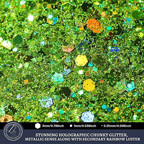 Green Glitter (5.64 Ounce)