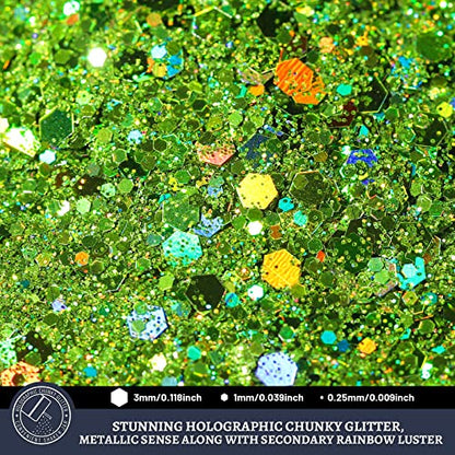 Green Glitter (5.64 Ounce)