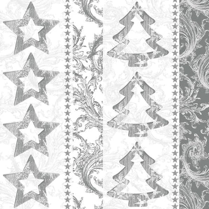 20-ct 13x13 Christmas Paper Decoupage Napkins, 3-Ply Servilletas Tissue Napkin for Dinner and Parties, Disposable Napkins (Trees Pattern)