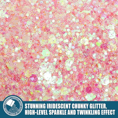 Iridescent Chunky Glitter 5.64oz (5.64 Ounce)