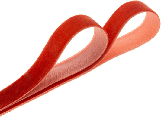 Vintage Terracotta Velvet Ribbon Christmas Ribbon for Gift Wrapping Crafts Christmas Tree Ornaments Garland Decorations, 1-1/2 Inch X 25Yd - Crafty Corner