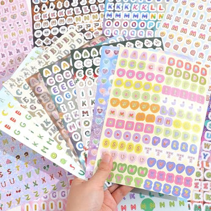 3000+ Pcs Alphabet Sticker for Journaling