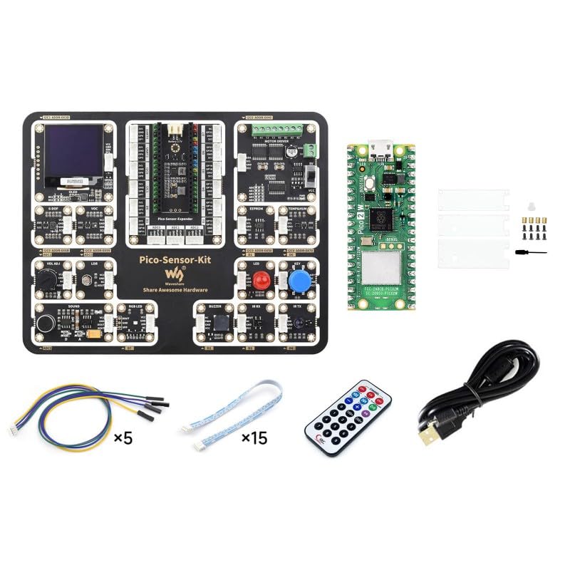 Raspbery Pi Pico 2 W Sensor Kit