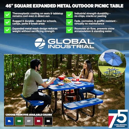 46" Square Picnic Table