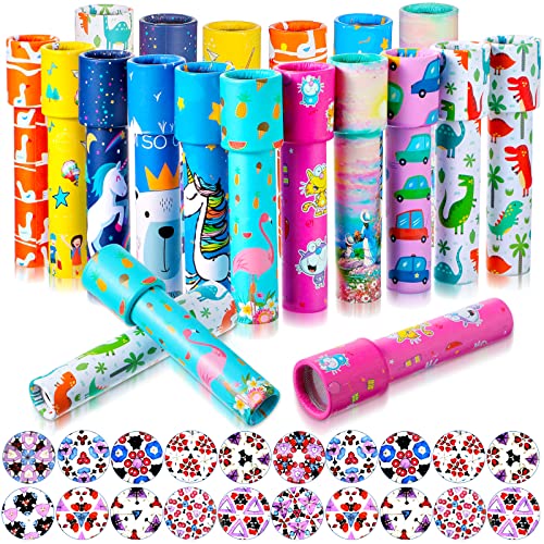20 Pcs Classic Kaleidoscopes Educational Toys for Party Favors Fun Kaleidoscope Toy for Stock Stuffers Bag Fillers Birthday Party School Classroom Prizes (20 Count)