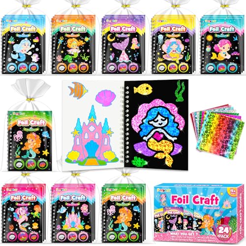 Foil Art Party Favors for Kids (24 Count)