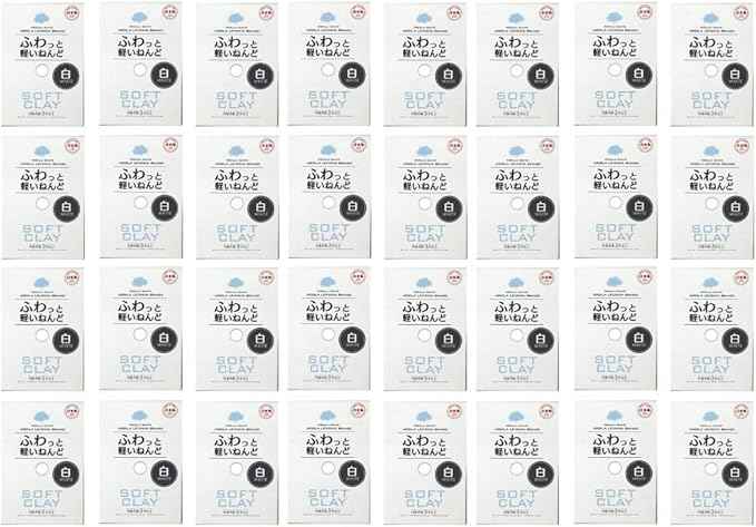 Soft Clay (32 Set, White)