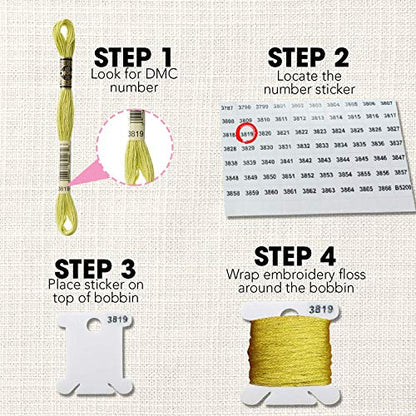 Embroidery Floss Organizer Box Tools