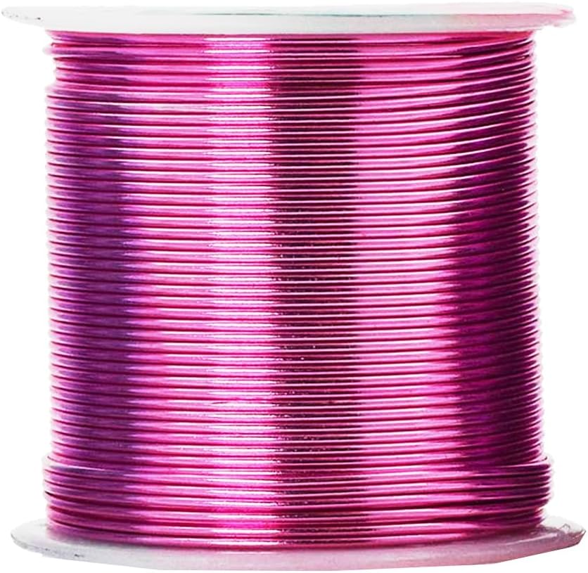 Mandala Crafts 18 Gauge Anodized Aluminum Craft Wire for Jewelry Making - 450 FT Colored Flexible Silver Lavender Purple Pink Ice Blue Turquoise Wire - Bendable for Bonsai Armature Crafting Sculpting - Crafty Corner
