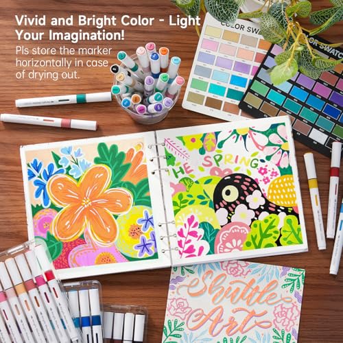 Automatic Ink Control Acrylic Paint Markers (36 Count)