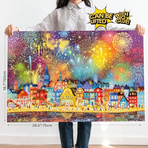 1000 Piece Puzzle for Adults Jigsaw Puzzles (1000 Count)
