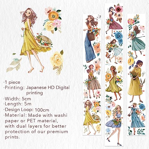 Carefree Wide Washi Tape