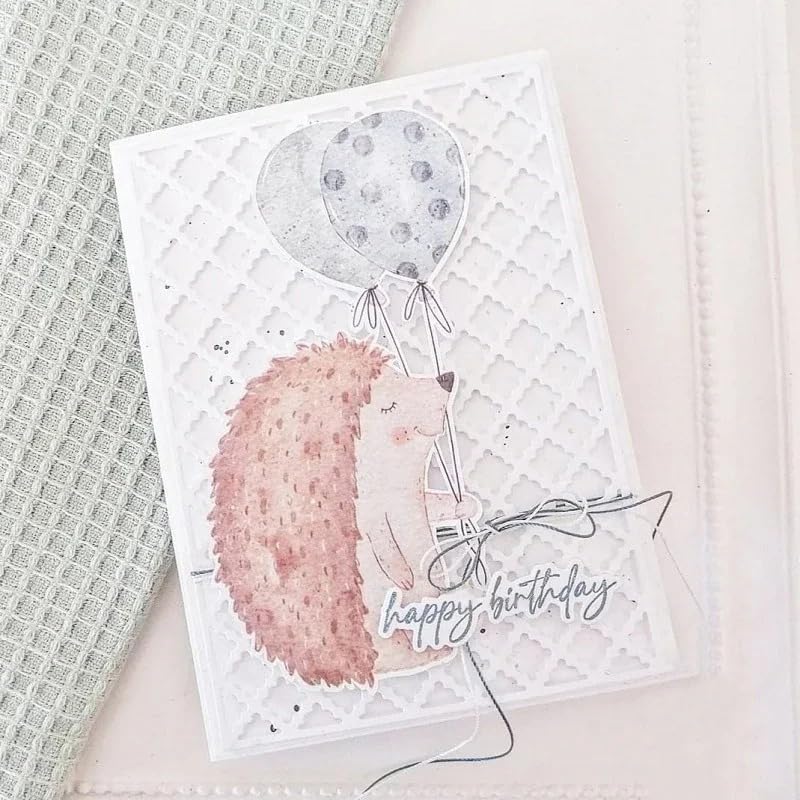 3D Backgrounds Frame Metal Cutting Die for Scrapbooking