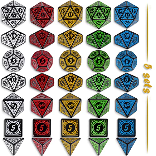 Polyhedral Dice Set (35 Count)