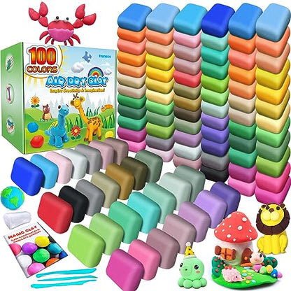 Air Dry Clay 100 Colors