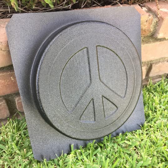 Peace Sign Stepping Stone Mold