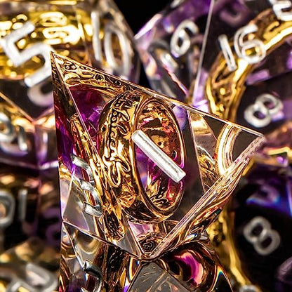 Magic Lord Rings DND Dice Set with Box