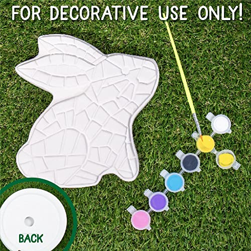Paint Your Own Bunny Garden Stone