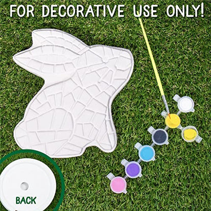 Paint Your Own Bunny Garden Stone