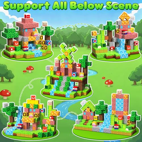 100PCS Magnetic Blocks (100 Count)