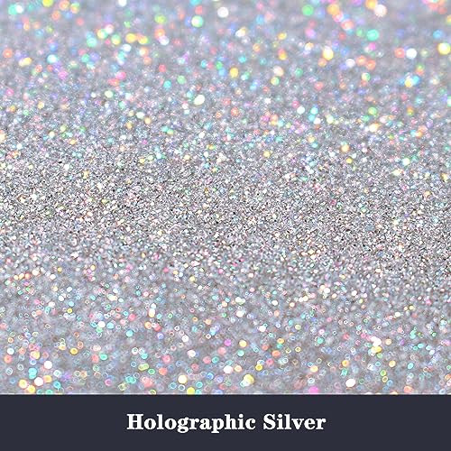 Holographic Fine Glitter for Epoxy Resin DIY Craft (9.17 Ounce)