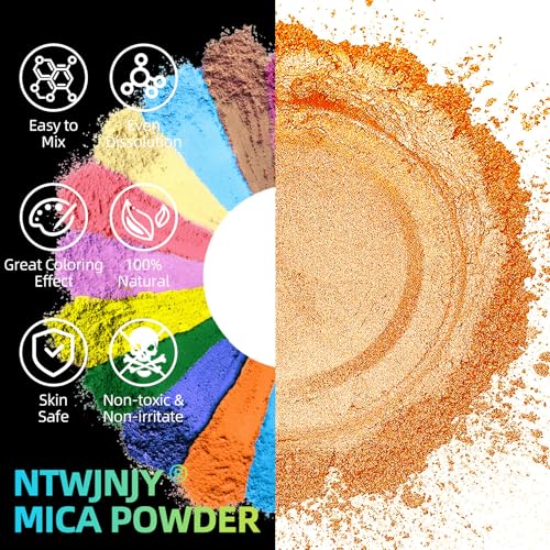 Orange Mica Powder for Epoxy Resin
