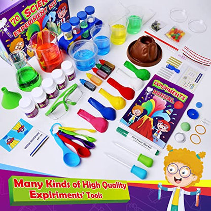 70 Lab Experiments Science Kits for Kids Chemistry Set Toys