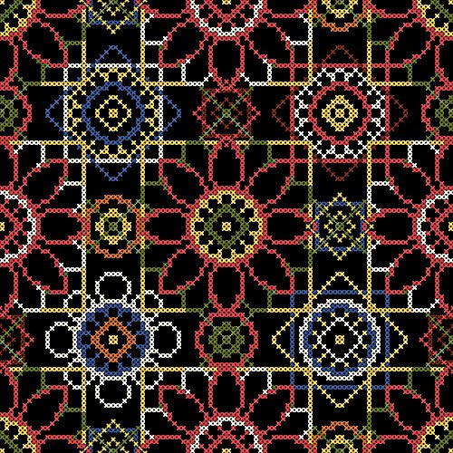 2 Pieces 14 Count Classic Reserve Aida Cloth Cross Stitch Cloth (4.06 square meter)
