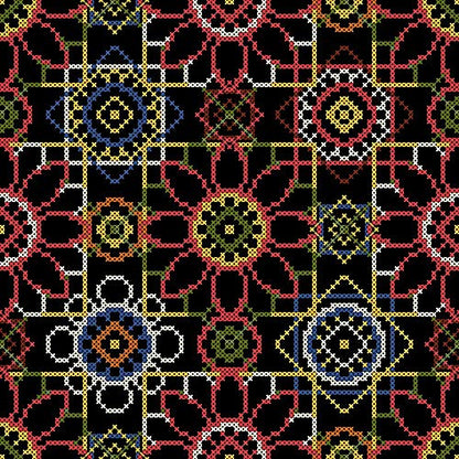 2 Pieces 14 Count Classic Reserve Aida Cloth Cross Stitch Cloth (4.06 square meter)
