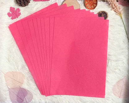 50 Sheets A4 Natural Fiber Mulberry Tree Mulberry Paper Sheets Art Tissue Washi Paper Design Craft Art Origami Suppliers Card Making DIY Crafts (Wedding Tone, A4)