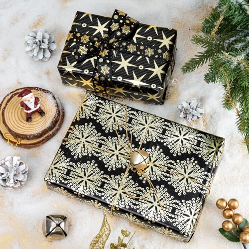 30 Inch Christmas Wrapping Paper Roll (100 Sq Ft)