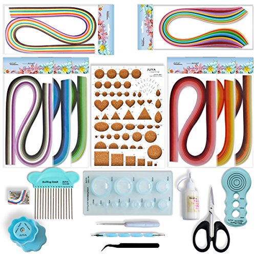 Paper Quilling Kit 960 Strips with 12 Tools