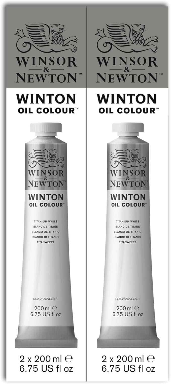 Winsor & Newton Winton Oil Color, 37ml (1.25-oz) Tube, Zinc White