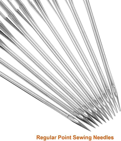 50 Pcs Embroidery Sewing Machine Needles Size 90/14 130/705H HAx1 Sewing Needles for Brother Sewing Machine (5 Pack of 10 Needles)