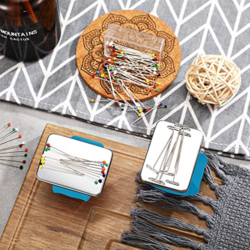 Magnetic Wrist Sewing Pincushion with 100 Pcs 1.5" Pins