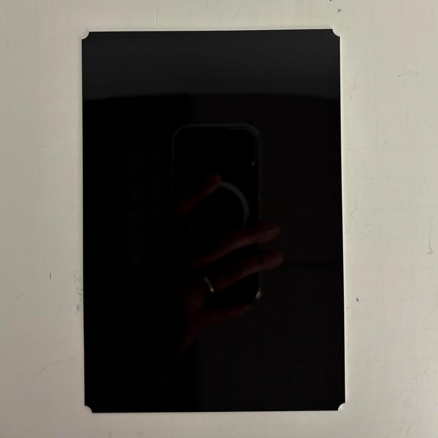 Blank Metal Plates for Laser Engraving - 4 Pack | Aluminum Sheets 0.020" Thick | CO2, Diode, Fiber Laser Compatible | Multiple Sizes & Colors (Black (engraves gold), 1.5x3 inch)