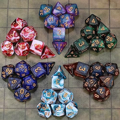 Polyhedral Dice Set (42 Count)