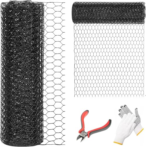 1 2 Inch Black Wire Mesh Roll