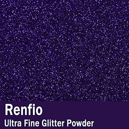 Ultra Fine Glitter Powder Metallic Resin Glitter 2.11 Oz