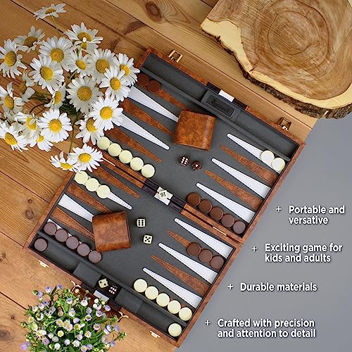 Large Backgammon Sets for Adults