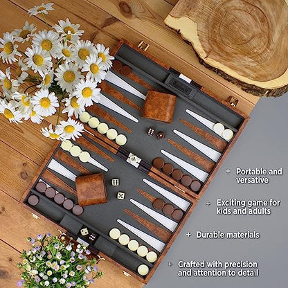 Large Backgammon Sets for Adults