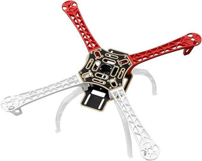 HAWK’S WORK F450 Drone Frame, 450mm Wheelbase Quadcopter Frame Kit with Landing Skid Gear (Standard)