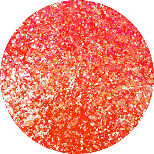 Craft Glitter Shaker Fluorescent Peach 130g Extra Chunky (3.8 Ounce)