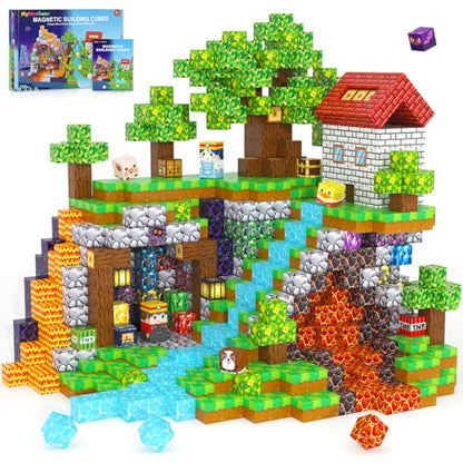 150PCS Magnetic Blocks Building Toys for 3+ Year Old Boys Girls (150 Count)