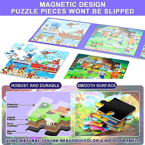 Fire Brigade Magnetic Puzzles for Toddlers (61 Count)