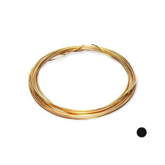 20 Gauge, Jeweler's Brass Wire, Red Brass, Round, Dead Soft, CDA #260-1OZ(20FT) by CRAFT WIRE